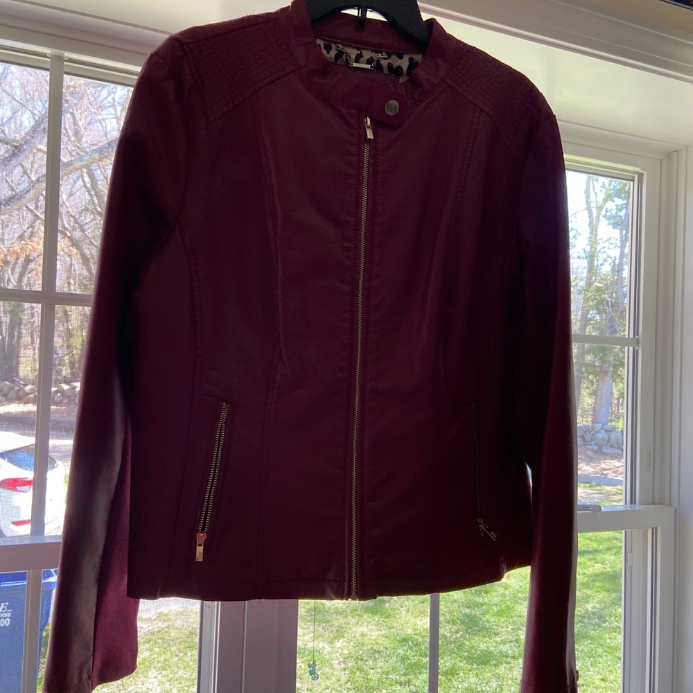 Leather jacket